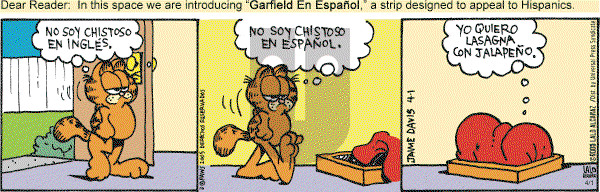 La Cucaracha on Friday April 1, 2005 Comic Strip