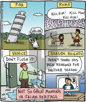 The Argyle Sweater on Wednesday April 25, 2012 Comic Strip