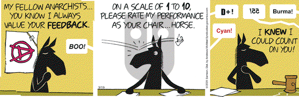 Dark Side of the Horse on Wednesday March 19, 2025 Comic Strip