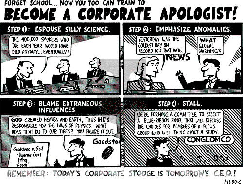 Ted Rall on Monday January 15, 2001 Comic Strip