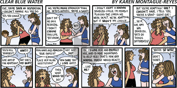 Clear Blue Water on Sunday August 20, 2006 Comic Strip