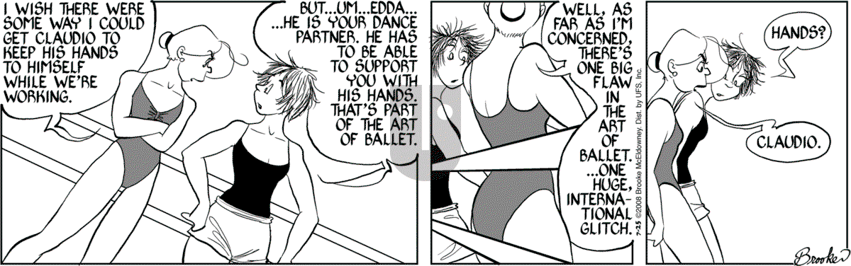 9 Chickweed Lane - Friday July 25, 2008 Comic Strip
