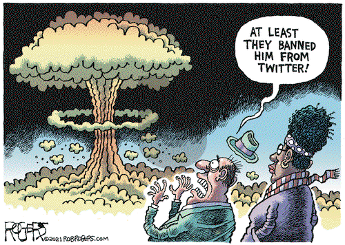 Rob Rogers on Tuesday January 12, 2021 Comic Strip