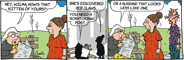 Lola on Tuesday March 25, 2014 Comic Strip