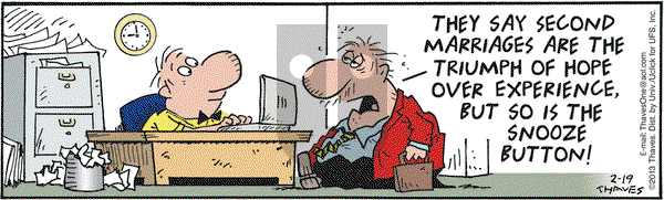 Frank and Ernest on Tuesday February 19, 2013 Comic Strip