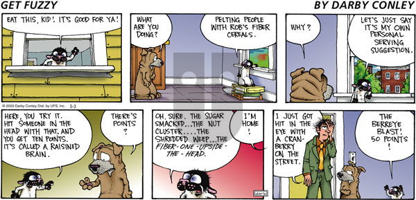 Get Fuzzy on Sunday September 20, 2009 Comic Strip