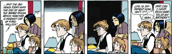 Doonesbury on Friday November 5, 1999 Comic Strip