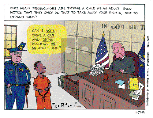 Ted Rall on Wednesday November 27, 2019 Comic Strip