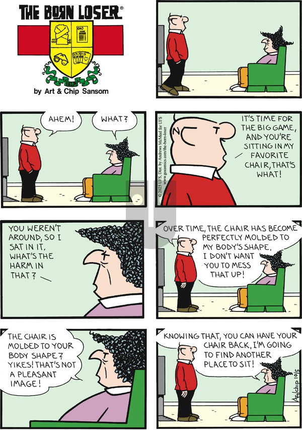 The Born Loser on Sunday October 5, 2025 Comic Strip