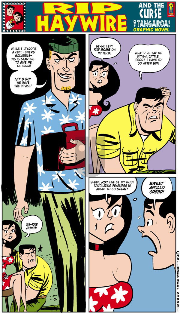Rip Haywire on Sunday November 3, 2013 Comic Strip