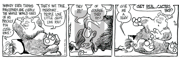 The Grizzwells on Saturday September 19, 1998 Comic Strip