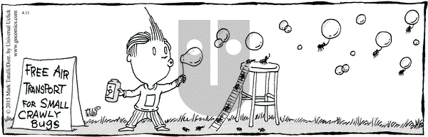 Lio on Saturday April 11, 2015 Comic Strip