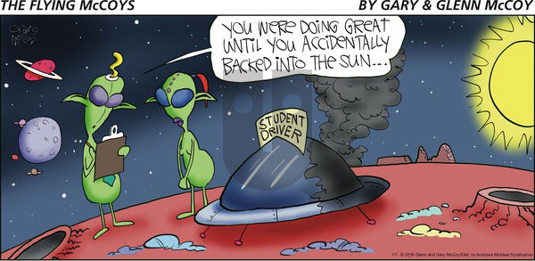 The Flying McCoys on Sunday January 7, 2018 Comic Strip