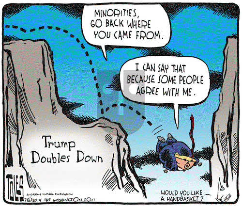 Tom Toles on Wednesday July 17, 2019 Comic Strip
