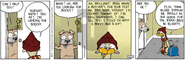 Get Fuzzy on Thursday September 11, 2014 Comic Strip