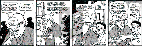 Doonesbury on Saturday December 14, 2002 Comic Strip