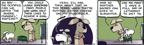 DeFlocked on Monday August 11, 2008 Comic Strip