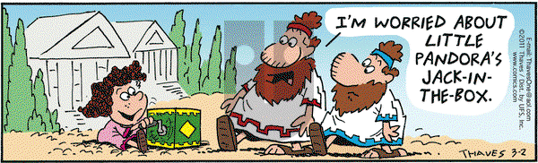 Frank and Ernest on Wednesday March 2, 2011 Comic Strip