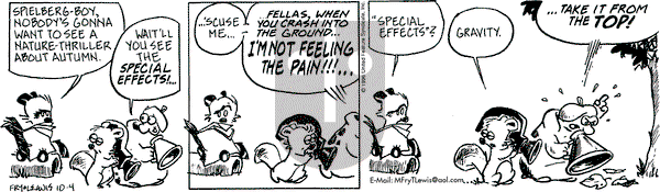 Over the Hedge on Friday October 4, 1996 Comic Strip