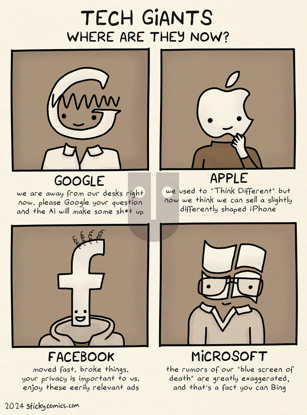 Sticky Comics - Friday July 26, 2024 Comic Strip