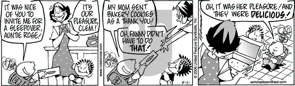 Rose is Rose on Sunday November 19, 2006 Comic Strip