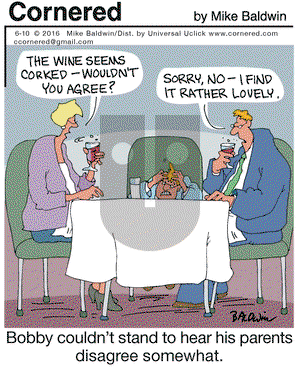 Cornered on Friday June 10, 2016 Comic Strip