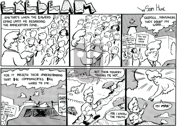 Eyebeam Classic on Monday May 26, 2025 Comic Strip