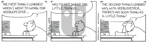 The Born Loser on Tuesday October 29, 2002 Comic Strip