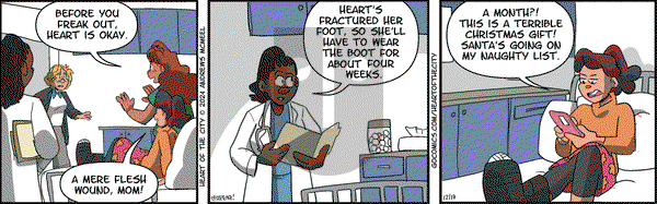 Heart of the City - Tuesday December 17, 2024 Comic Strip