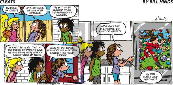 Cleats on Sunday September 2, 2007 Comic Strip