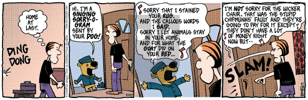 Pooch Cafe on Friday October 24, 2008 Comic Strip