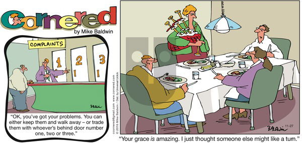 Cornered on Sunday November 27, 2016 Comic Strip