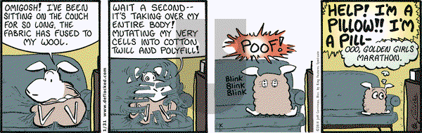 DeFlocked on Friday January 31, 2014 Comic Strip