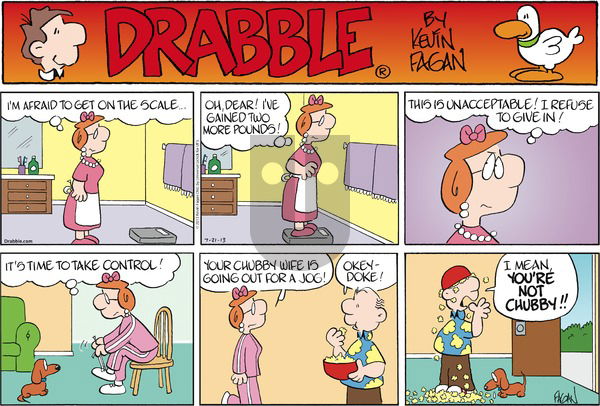 Drabble on Sunday July 21, 2013 Comic Strip