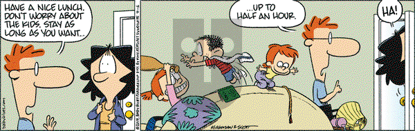 Baby Blues on Saturday April 6, 2019 Comic Strip