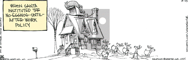 Non Sequitur on Monday December 25, 2006 Comic Strip
