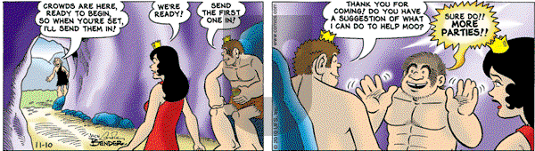 Alley Oop on Wednesday November 10, 2010 Comic Strip