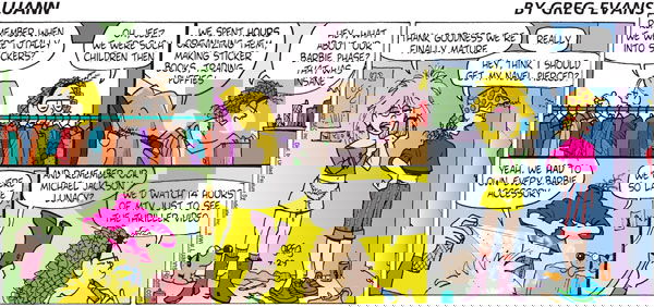 Luann on Sunday September 29, 2002 Comic Strip