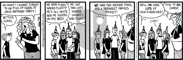 Clear Blue Water on Tuesday December 18, 2007 Comic Strip