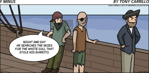 F Minus on Sunday March 9, 2014 Comic Strip