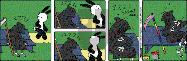Buni on Monday September 8, 2014 Comic Strip