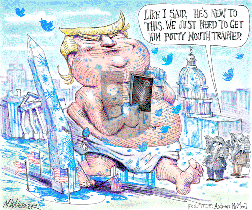 Matt Wuerker on Wednesday July 5, 2017 Comic Strip