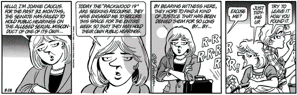 Doonesbury on Monday August 28, 1995 Comic Strip