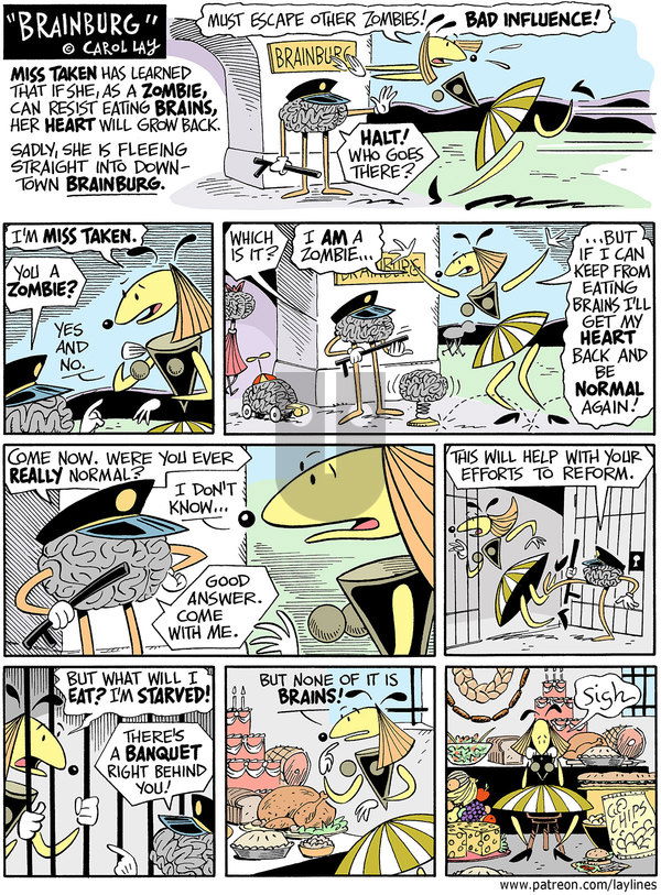 Lay Lines on Monday April 18, 2022 Comic Strip