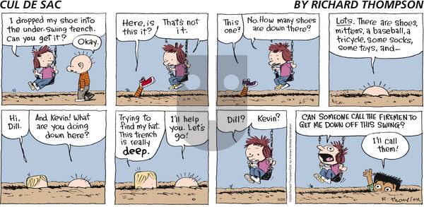 Cul de Sac on Sunday May 26, 2019 Comic Strip