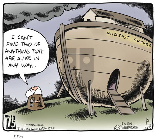 Tom Toles on Sunday May 22, 2011 Comic Strip