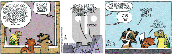 Over the Hedge - Thursday July 17, 2008 Comic Strip