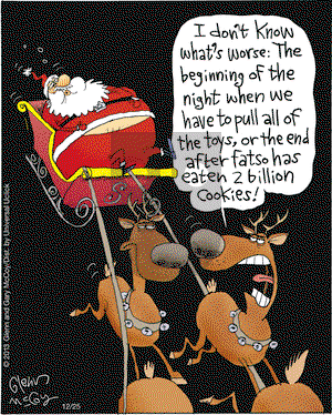 The Flying McCoys on Wednesday December 25, 2013 Comic Strip