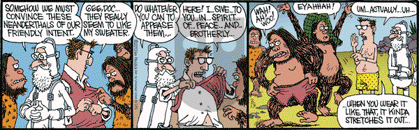 Monty on Wednesday February 13, 2013 Comic Strip