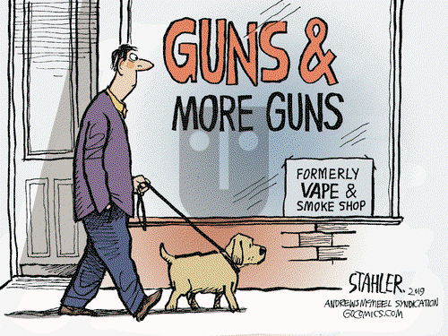 Jeff Stahler on Friday September 13, 2019 Comic Strip